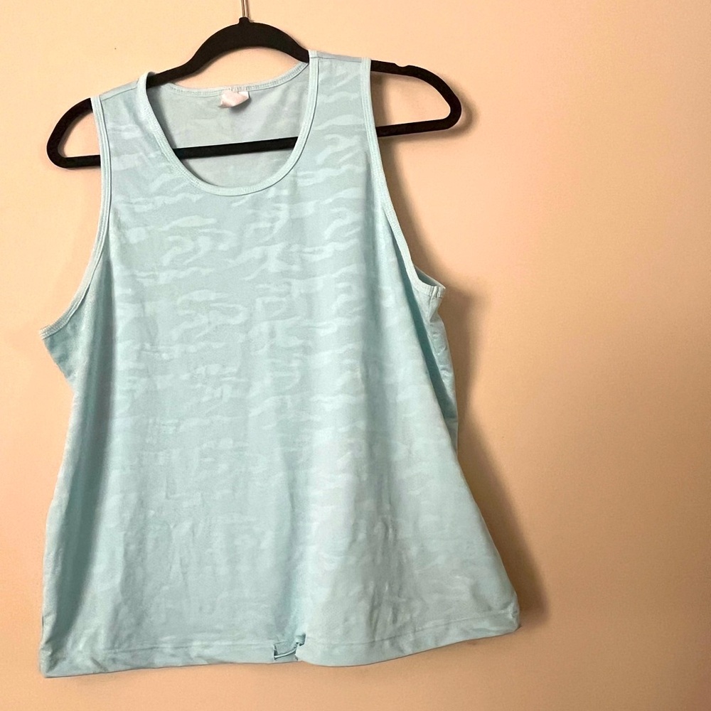 Avia Light Blue Sleeveless Women's Top